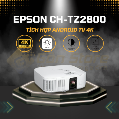 Máy chiếu EPSON CH_TZ2800- Máy chiếu giá tốt nhất tại Gôn Store Chuyên cung cấp máy hiều phim gia đình thông minh