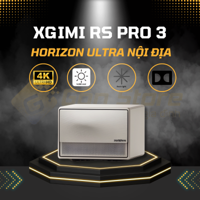 Máy chiếu thông minh Xgimi RS Pro 3 giá tốt tại Gôn Store Chuyên cung cấp máy chiếu phim gia đình giá rẻ tại HCM