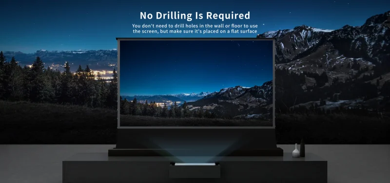 Màn chiếu ALR UST để sàn Vividstorm VSDSTUST120H