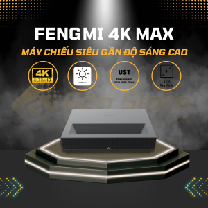 Máy chiếu Fengmi 4K Max UST - Máy chiếu siêu gần giá tốt nhất tại GÔn Store Chuyên cung cấp máy hiều phim gia đình thông minh