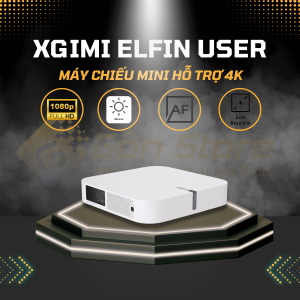 Máy chiếu XGIMI elfin user - Máy chiếu giá tốt nhất tại Gôn Store Chuyên cung cấp máy chiếu phim gia đình thông minh
