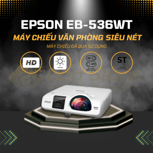 Máy chiếu EPSON EB-536WT cũ Giá tốt nhất tại Gôn Store Chuyên cung cấp máy chiếu phim gia đình giá tốt tại HCM