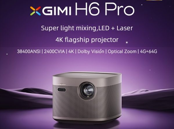 Máy chiếu Xgimi H6 Pro 4K giá tốt tại Gôn Store