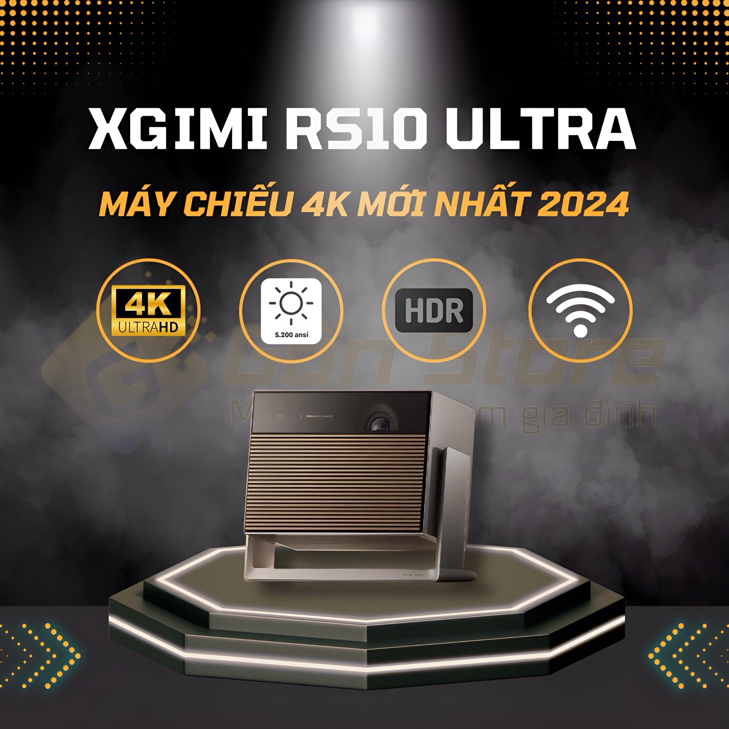 Máy chiếu Xgimi RS10 Ultra giá tốt nhất tại Gôn Store