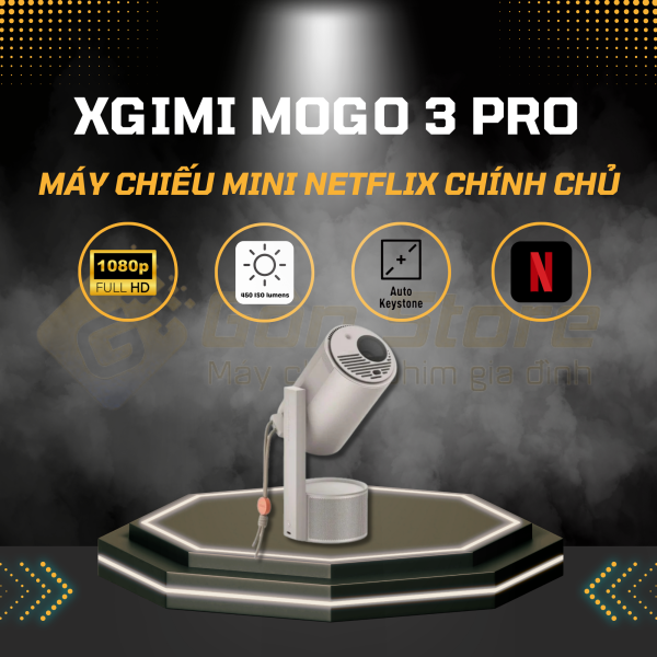 xgimi mogo 3 pro giá tốt tại Gôn Store
