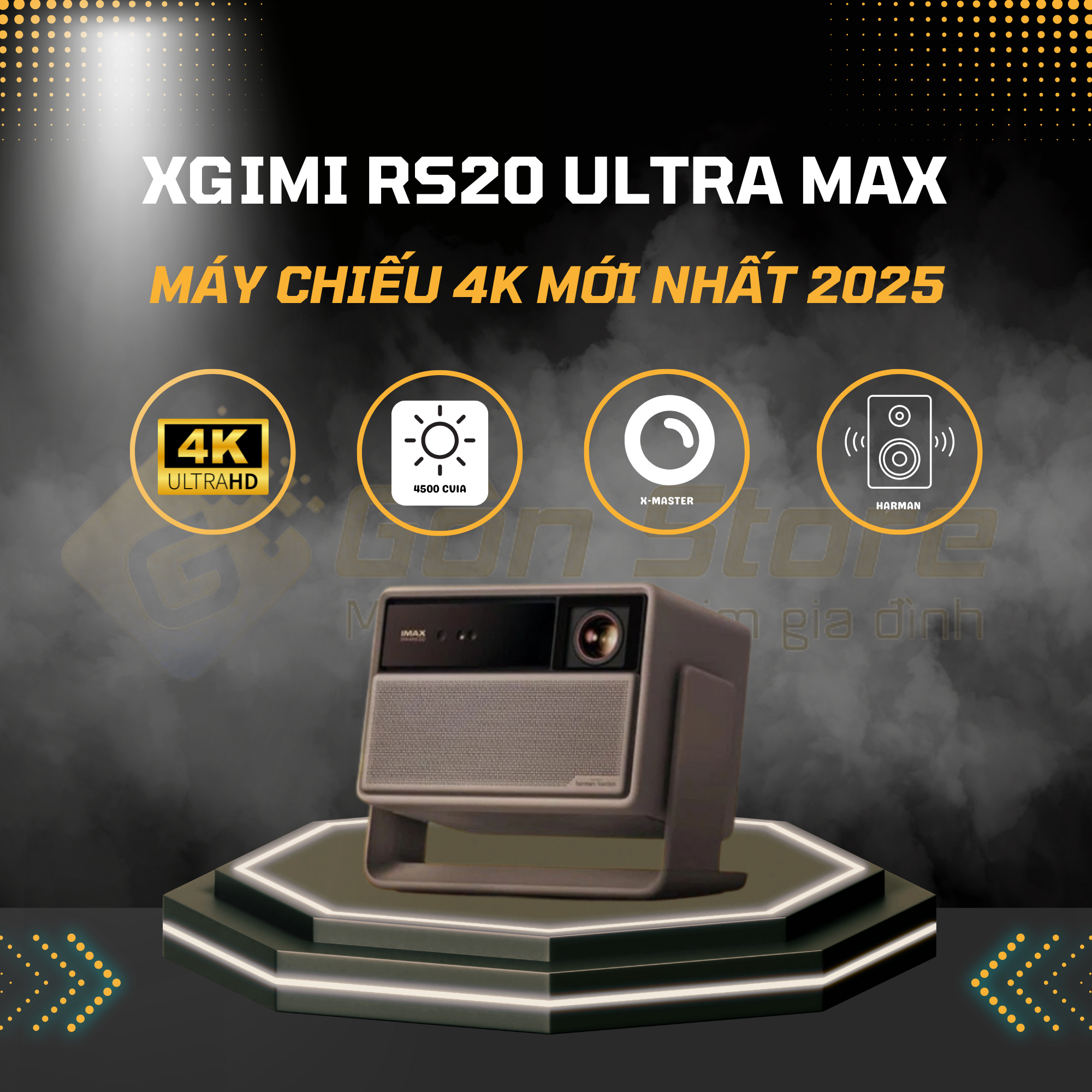 XGIMI RS 20 ULTRA MAX GIÁ TỐT NHẤT TẠI GÔN STORE