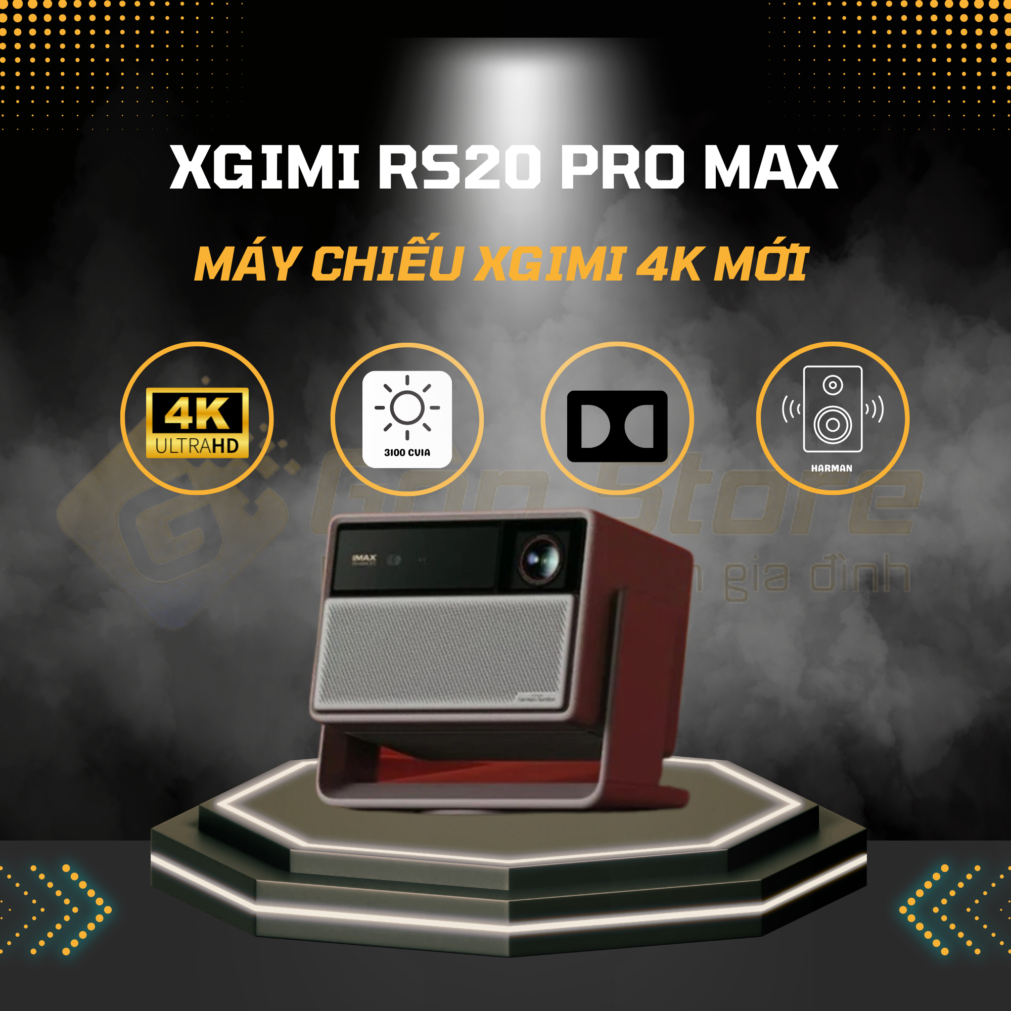 XGIMI RS20 pro max giá tốt nhất tại Gôn Store