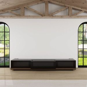 VIVIDSTORM Motorised Laser TV Cabinet New York-Matched For LG CineBeam HU Series