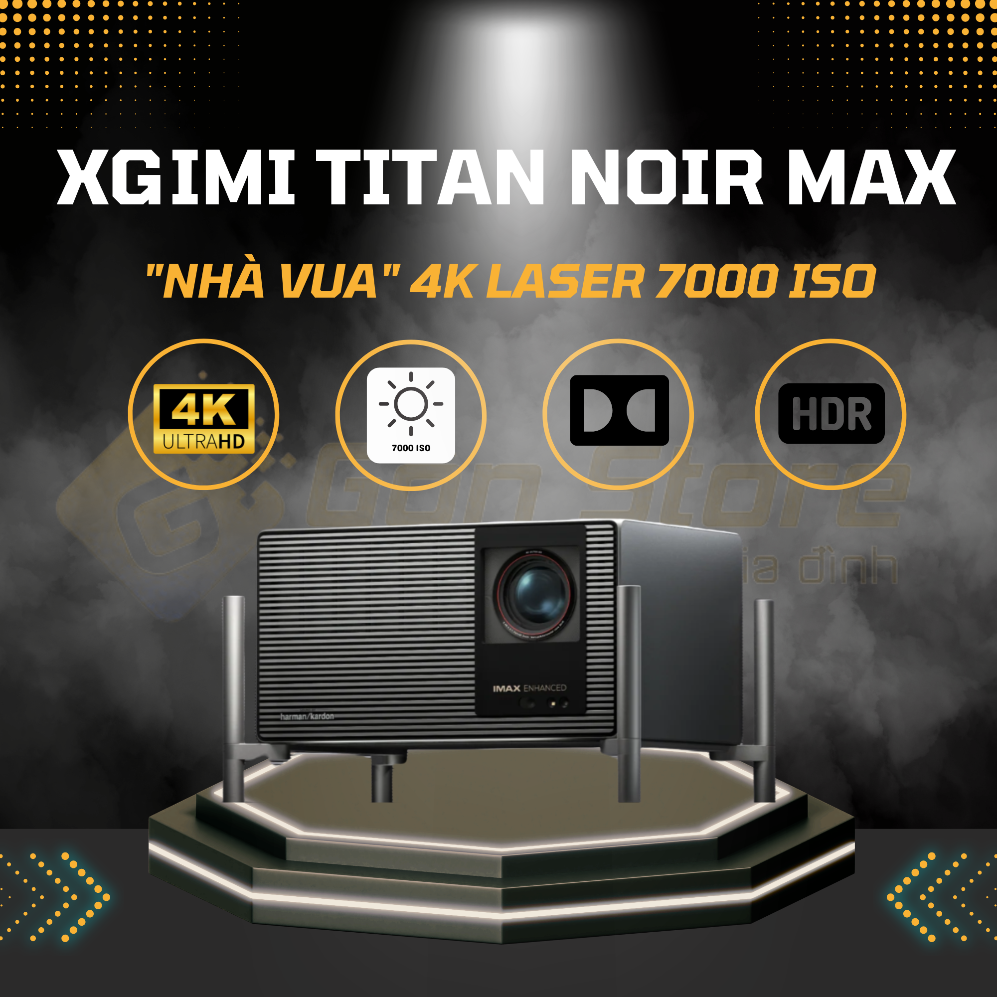 XGIMI TITAN NOIR MAX GIÁ TỐT NHẤT TẠI GÔN STORE 2026